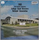 15th National Conference College Band Directors National Association 1969
